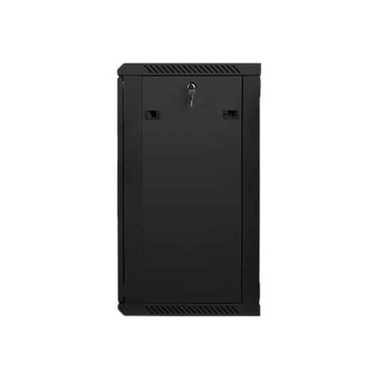 LANBERG WF01-6418-10B Lanberg 19 fali rack szekrény 18U 600x450mm fekete (üvegajtó)