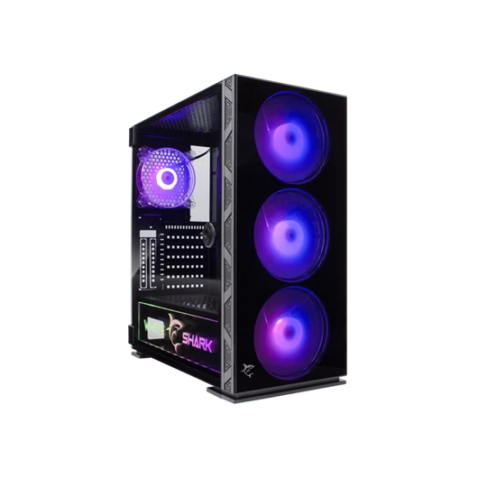 White Shark WARHEAD-2 GCC-2301 Számítógép ház ATX / ITX, 5xARGB ventillátor