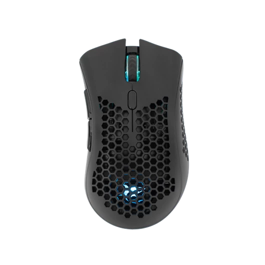 White Shark LIONEL-B, WGM-5012B vezeték nélküli gamer egér, fekete, 10000 dpi