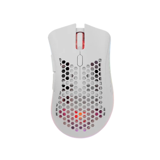 White Shark LIONEL-W, WGM-5012W vezeték nélküli gamer egér, fehér, 10000 dpi