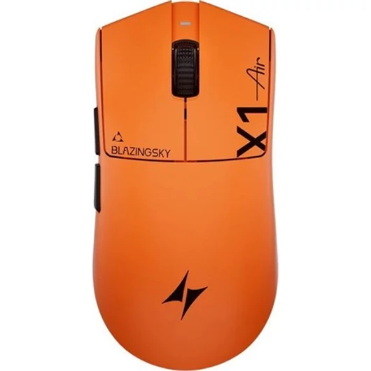 ATK Blazing Sky X1 V2 Air+ optikai vezeték nélküli gaming egér narancssárga