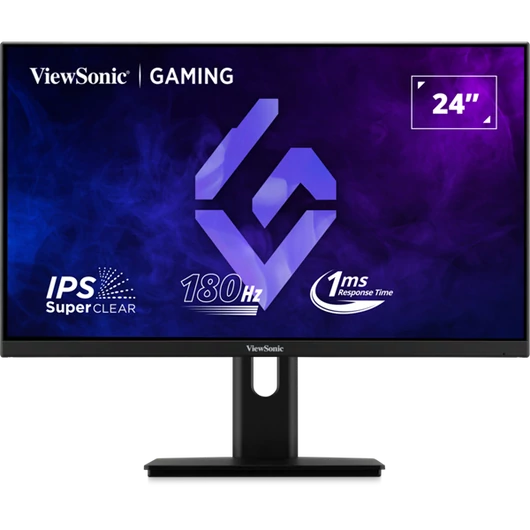 ViewSonic Monitor 24" - XG24G1 (IPS, 180Hz, 16:9, 1920x1080, 1ms, 300cd / m2, DP, HDMI, VESA, mag.áll forg)