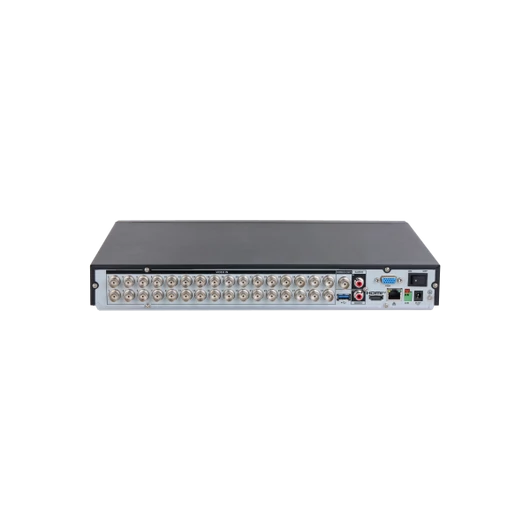 Dahua XVR Rögzítő - XVR5232AN-I3 (32 port, 5MP / 30fps, H265 + , 2x Sata, HDMI, 2xUSB; audio, max 32x IP kamera; AI)