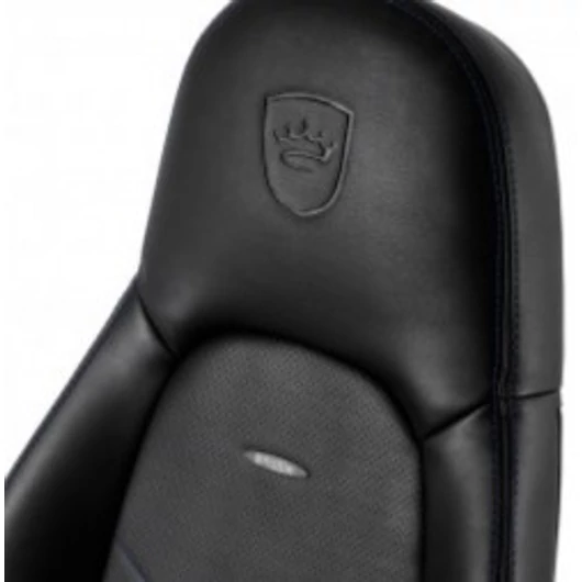 Gamer Szék alkatrész noblechairs ICON PU Fekete/Kék háttámla