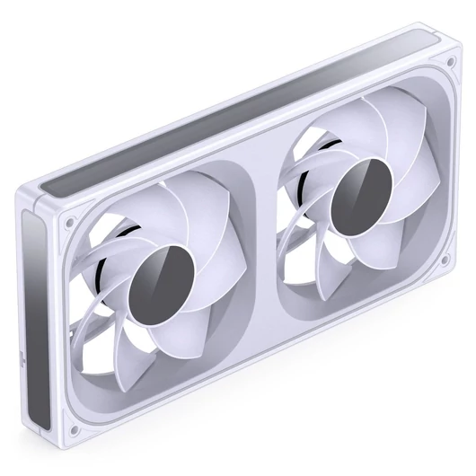 Ventilátor Jonsbo ZB-240 Infinity Mirror ARGB fordított légáram PWM  - 240mm, fehér