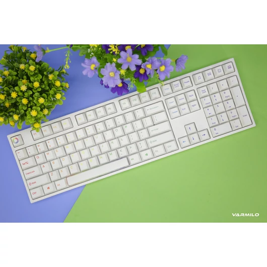 Varmilo VA109M Rainbow 2 RGB MX Nature White
