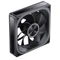 Ventilátor Jonsbo ZA-120 ventilátor, fordított légáramlás, PWM, ARGB - 120mm, fekete