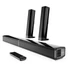 Kép 1/2 - Oakcastle Hangszóró Soundbar - SB80 Split (120W, Bluetooth 5.3, HDMI ARC, AUX, USB, Optikai, Távírányító)