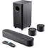 Kép 1/2 - Majority Hangszóró Soundbar - Bowfell Halo 5.1 Atmos (300W, BT 5.3, HDMI ARC, AUX, USB, Optikai, Távírányító, Mélynyomó)