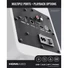 Kép 2/3 - Majority Hangszóró 2.0 - D70X Fehér (70W, Bluetooth 5.3, USB, AUX, HDMI ARC, RCA, USB, Optikai, Távírányító)
