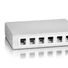 Kép 2/6 - Equip Keystone Fali aljzat - 125460 (12 port, Cat5e / Cat6 / Cat6A, fehér)