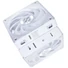Kép 4/6 - Ventilátor Lian Li UNI FAN CL Wireless 120 fehér (3db) vezérlővel