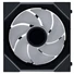 Kép 4/7 - Ventilátor Lian Li UNI FAN SL-INF Vezeték Nélküli  ARGB, PWM - Fordított Lapát, 120mm, Fekete