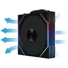 Kép 7/10 - Ventilátor Lian Li UNI FAN TL Wireless ventilátor, fordított légáramlás, 3darab, 120mm, fekete