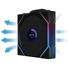 Kép 8/10 - Ventilátor Lian Li UNI FAN TL-LCD Wireless ventilátor, 3db-os,fordított légáramlás,  120mm, feket
