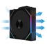 Kép 7/9 - Ventilátor Lian Li UNI FAN TL Wireless ventilátor, 3darabos, 120mm, fekete