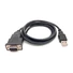 Kép 2/8 - Equip Kábel - 133391 (USB-A to Serial (DB9), fekete, 1,5m)