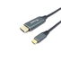 Kép 1/7 - Equip Kábel - 133415 (USB-C to HDMI, apa / apa, 4K / 60Hz, aluminium burkolat, 1m)