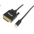 Kép 1/4 - Equip 133468 USB Type-C -> DVI-D Dual-Link kábel 1,8m