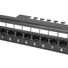 Kép 3/7 - Equip Patch panel - 135425 (24 port, Cat6, árnyékolatlan, fekete)