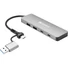 Kép 1/4 - Sandberg USB Hub - USB-C / A to 2xUSB-A + 2xUSB-C Hub