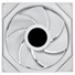 Kép 2/4 - Ventilátor Lian Li UNI FAN TL LCD Wireless ARGB, PWM - fordított légáram, 140mm, fehér
