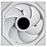 Kép 2/4 - Ventilátor Lian Li UNI FAN TL LCD Wireless ARGB, PWM - 140 mm, fehér