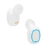 Kép 3/4 - Manhattan Fülhallgató -  Bluetooth 5.0 vezetéknélküli, mikrofon, hangerőszabályzó, Powerbank funkció, Fehér