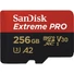 Kép 4/4 - Sandisk 256GB Extreme Pro UHS-1 Class10 U3 V30 A2 microSDXC memóriakártya