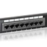 Kép 3/5 - Equip Patch panel - 235316 (16 port, Cat5e, 1U, árnyékolatlan, fekete)