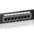 Kép 4/5 - Equip Patch panel - 235316 (16 port, Cat5e, 1U, árnyékolatlan, fekete)