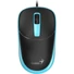 Kép 1/4 - Genius DX-123  optikai USB egér fekete-kék