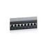 Kép 4/7 - Equip Patch panel - 326424 (24 port, Cat6, 1U, árnyékolt, fekete)