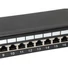 Kép 5/6 - Equip Patch panel - 326425 (24 port, Cat6, 1U, árnyékolt, fekete)