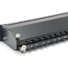 Kép 6/8 - Equip Patch panel - 326624 (24 port, Cat6A, 1U, árnyékolt, fekete)