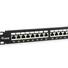 Kép 3/5 - Equip Patch panel - 326625 (24 port, Cat6A, 1U, árnyékolt, fekete)