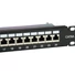 Kép 4/5 - Equip Patch panel - 326625 (24 port, Cat6A, 1U, árnyékolt, fekete)