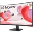 Kép 2/9 - LG 32MR50C-B 31.5" ívelt VA LED monitor fekete 100Hz FreeSync