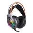 Kép 4/5 - Rampage Fejhallgató - RM-X7 Tornado (CMEDIA 100B Chip, mikrofon, 3.5mm jack, nagy-párnás, 2.2m, fekete, RGB)