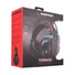 Kép 5/5 - Rampage Fejhallgató - RM-X7 Tornado (CMEDIA 100B Chip, mikrofon, 3.5mm jack, nagy-párnás, 2.2m, fekete, RGB)