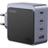 Kép 1/3 - UGREEN Nexode S 100W univerzális hálózati töltő adapter szürke-fekete GaN