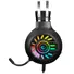 Kép 3/7 - Rampage Fejhallgató - RM-K44 ZENGIBAR (mikrofon, 7.1 hangzás, USB, hangerőszabályzó, 2,2m kábel, RGB, fekete)