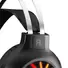 Kép 5/7 - Rampage Fejhallgató - RM-K44 ZENGIBAR (mikrofon, 7.1 hangzás, USB, hangerőszabályzó, 2,2m kábel, RGB, fekete)