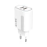 Kép 5/6 - S-Link Hálózati töltő - SL-EC50 (2xUSB, 5V / 2.4A, 12W, Gyorstöltés, Micro-USB 100cm adat + töltőkábel, fehér)