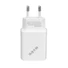Kép 4/8 - S-Link Telefon töltő - SL-EC50T (2db USB, 5V / 2.4A, 12W, Gyorstöltés, USB Type-C, 100cm adat + töltőkábel, fehér)