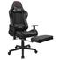Kép 2/10 - Rampage Gamer szék - KL-R71 EMPIRE (lábtartó, nagy teherbírás, fekete)