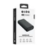 Kép 6/6 - S-Link Powerbank - P201 20000mAh (2xUSB, Micro usb, Type-C, led, fekete)