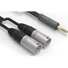 Kép 2/5 - ifi Jack 4,4mm -> 2db XLR M / M audio kábel 1m Standard Edition