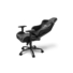 Kép 3/3 - Sharkoon Gamer szék - Skiller SGS4 Black (állítható háttámla / magasság; 4D kartámasz; PVC; aluminium talp; 150kg-ig)