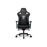 Kép 2/3 - Sharkoon Gamer szék - Skiller SGS4 Black / Blue (állítható háttámla / magasság; 4D kartámasz; PVC; aluminium talp; 150kg-ig)